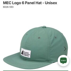 MEC 6 panel baseball hat
